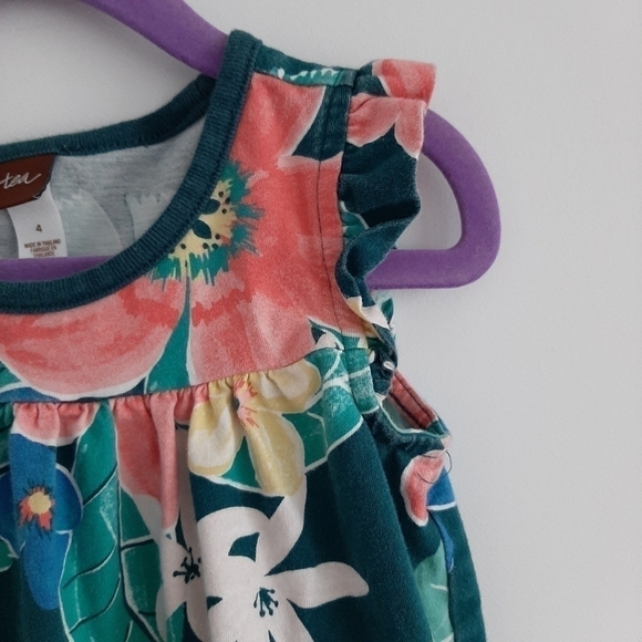 Tea Collection Floral Dress size 4 - Picture 4 of 10